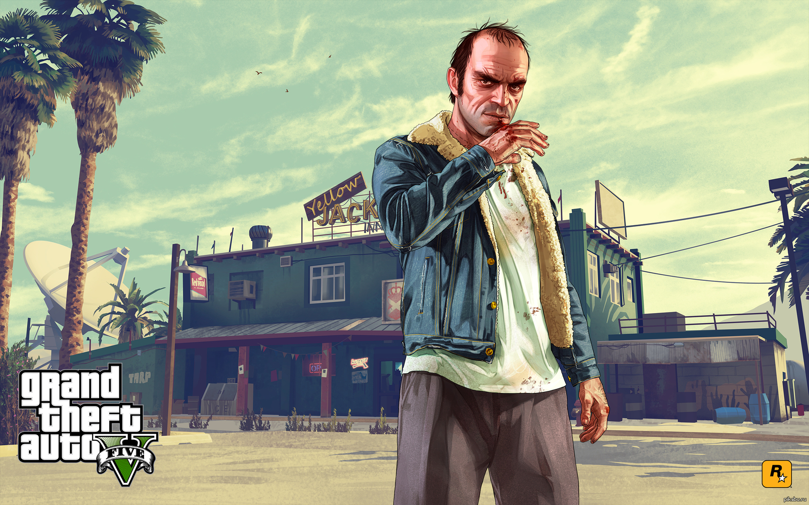 Что если бы в GTA V была бы русская озвучка?